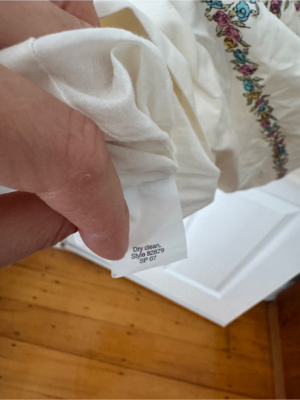 RARE Vintage J. Crew Cream ‘Versailles’ Dress Circa 2007 Impossible to Find! - Picture 6 of 9